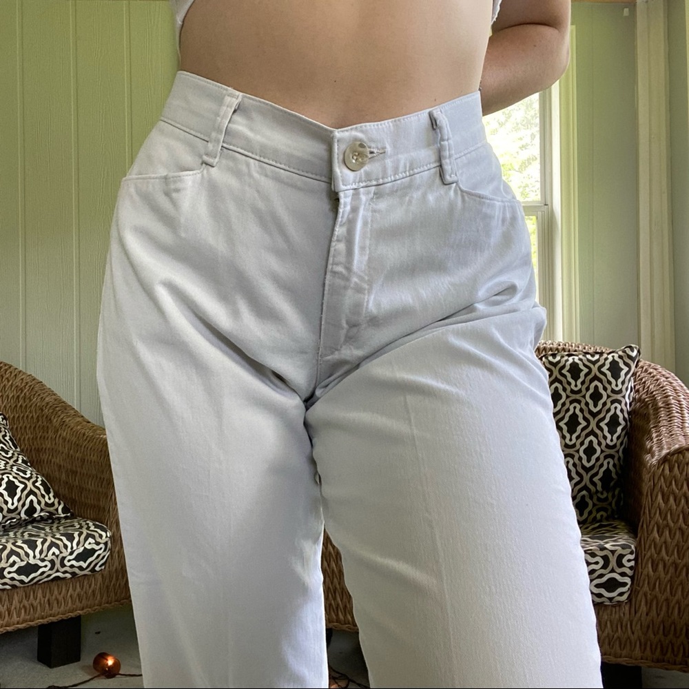White LEES Pants